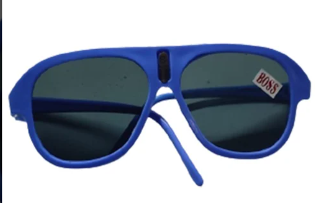 Blue Plastic Safety Goggles